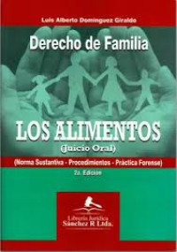 Image of Derecho de familia: los alimentos
